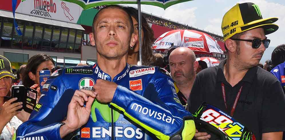 Rossi Terlalu Ngotot Tampil Di Aragon